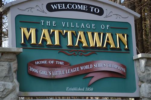 Village of Mattawan Sign